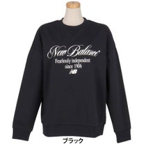 ニューバランスゴルフ　レディース スウェット クルーネック 長袖 プルオーバー 012-6262504　2026年モデル カラーバリエーション