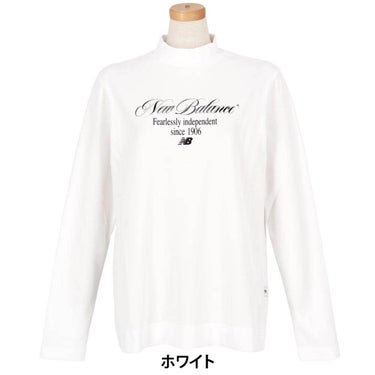 ニューバランスゴルフ　レディース 長袖 モックネック シャツ 012-6267501　2026年モデル 詳細7