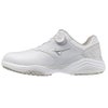 ミズノ MIZUNO　ネオインパクト エナジーワイド ボア メンズ スパイクレス ゴルフシューズ 51GQ2693 01　2026年モデル ホワイト×シルバー