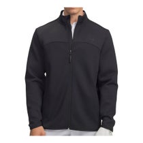 アンダーアーマー UNDER ARMOUR　メンズ ミッドレイヤー フルジップ ジャケット 6015271 001 BLK/BLK　2026年モデル