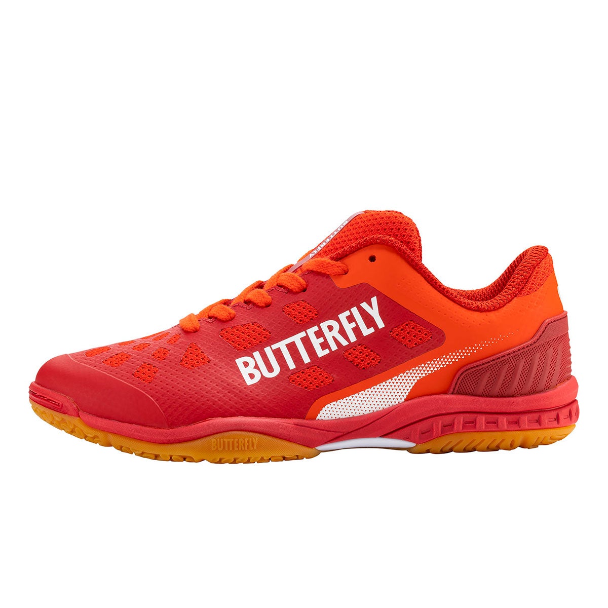 バタフライ Butterfly　レゾライン レバリス 卓球シューズ 93710 フラッシュレッド フラッシュレッド（007）