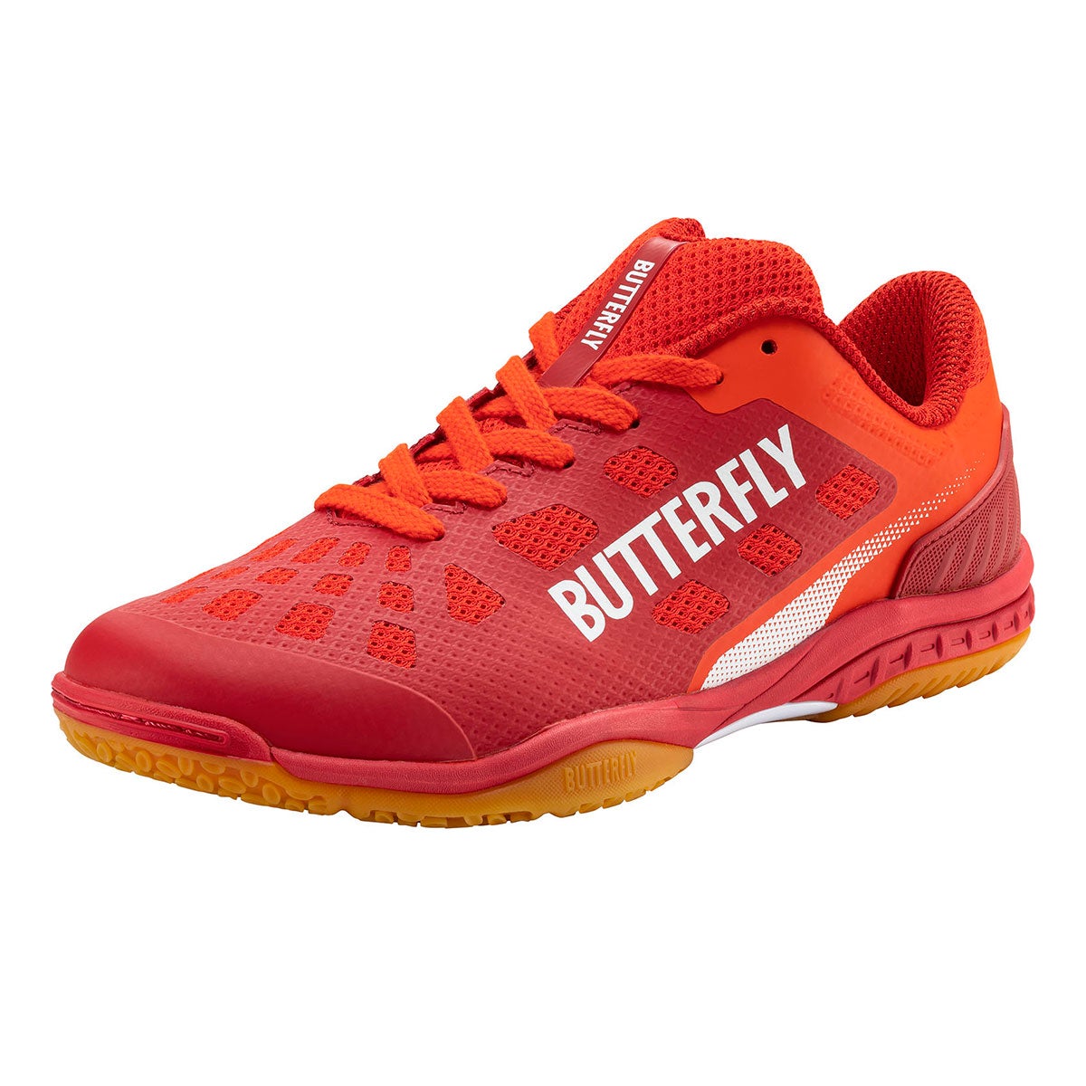 バタフライ Butterfly　レゾライン レバリス 卓球シューズ 93710 フラッシュレッド 詳細2