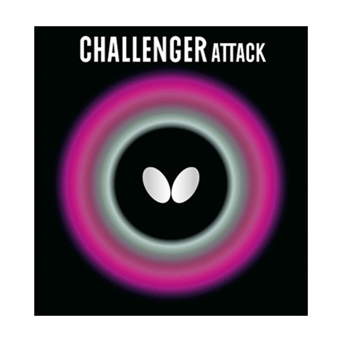 バタフライ Butterfly　チャレンジャー・ATTACK 卓球ラバー 00180 レッド（006）　 レッド（006）