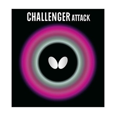 バタフライ Butterfly　チャレンジャー・ATTACK 卓球ラバー 00180 レッド（006）　 レッド（006）