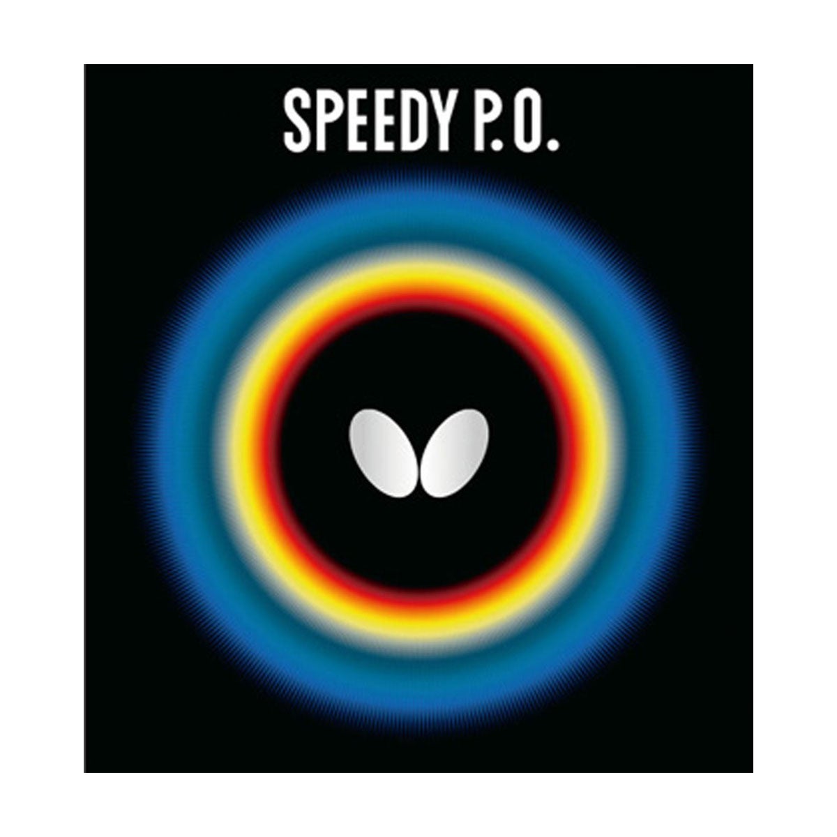 バタフライ Butterfly　スピーディ P.O. 卓球ラバー 00260 レッド（006）　 レッド（006）