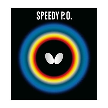 バタフライ Butterfly　スピーディ P.O. 卓球ラバー 00260 ブラック（278）　 ブラック（278）