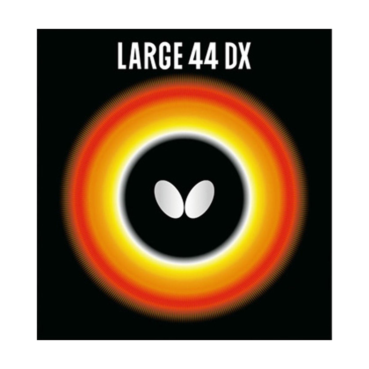バタフライ Butterfly　ラージ・44・DX 卓球ラバー 00370 ブラック（278）　 ブラック（278）