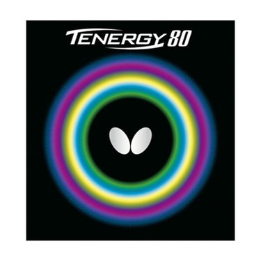 バタフライ Butterfly　テナジー80 卓球ラバー 05930 ブラック（278）　 ブラック（278）