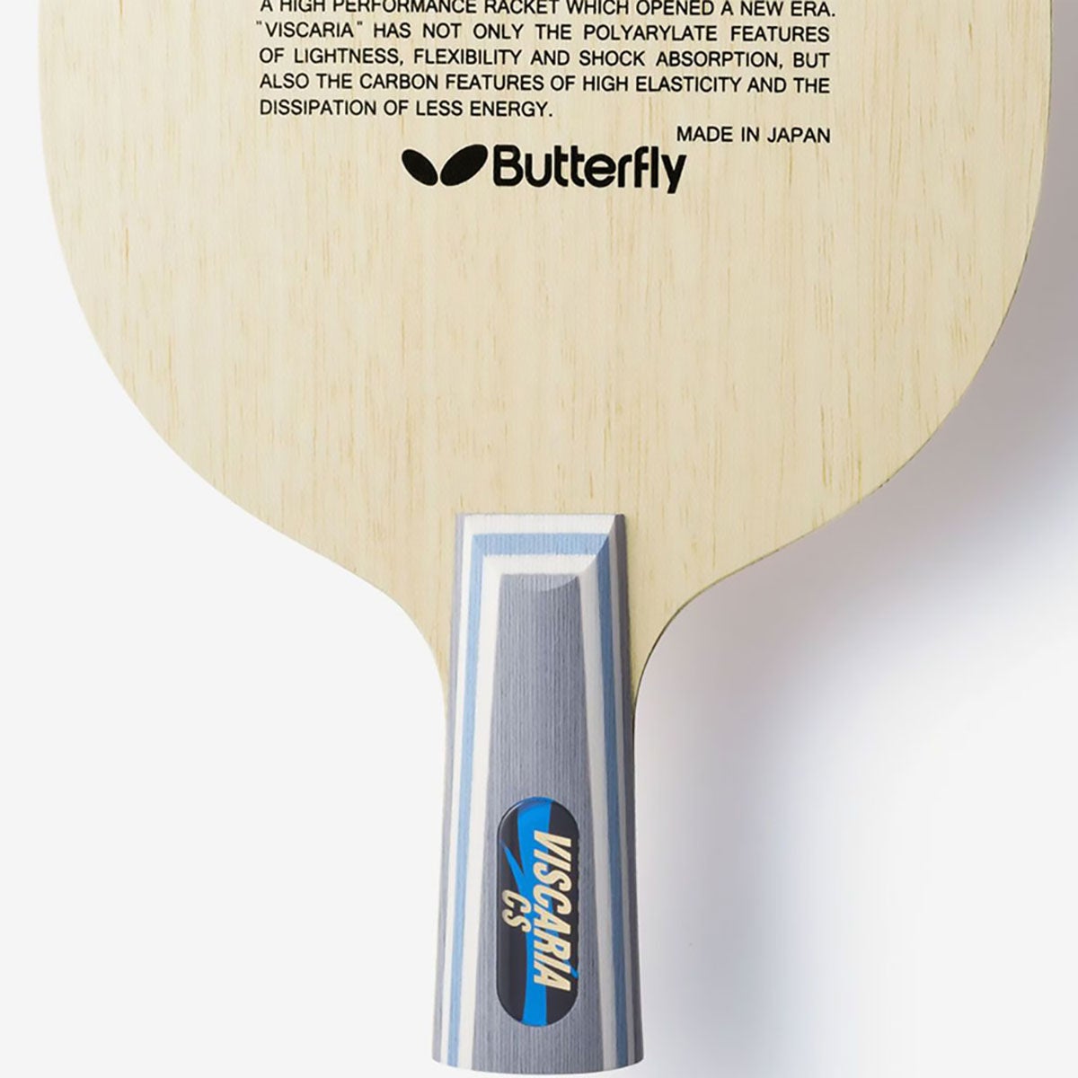 バタフライ Butterfly　ビスカリア CS 卓球ペンラケット 24010 グレー 詳細5