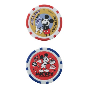 ディズニー プレイヤー チップマーカー 4.0×2 XYMG6FM1 9B マルチ2　2026年モデル マルチカラー