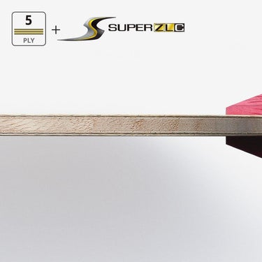 バタフライ Butterfly　水谷隼 SUPER ZLC 卓球シェークラケット レッド 詳細7
