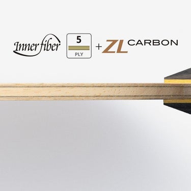 バタフライ Butterfly　インナーフォース レイヤー ZLC 卓球シェークラケット イエロー 詳細8