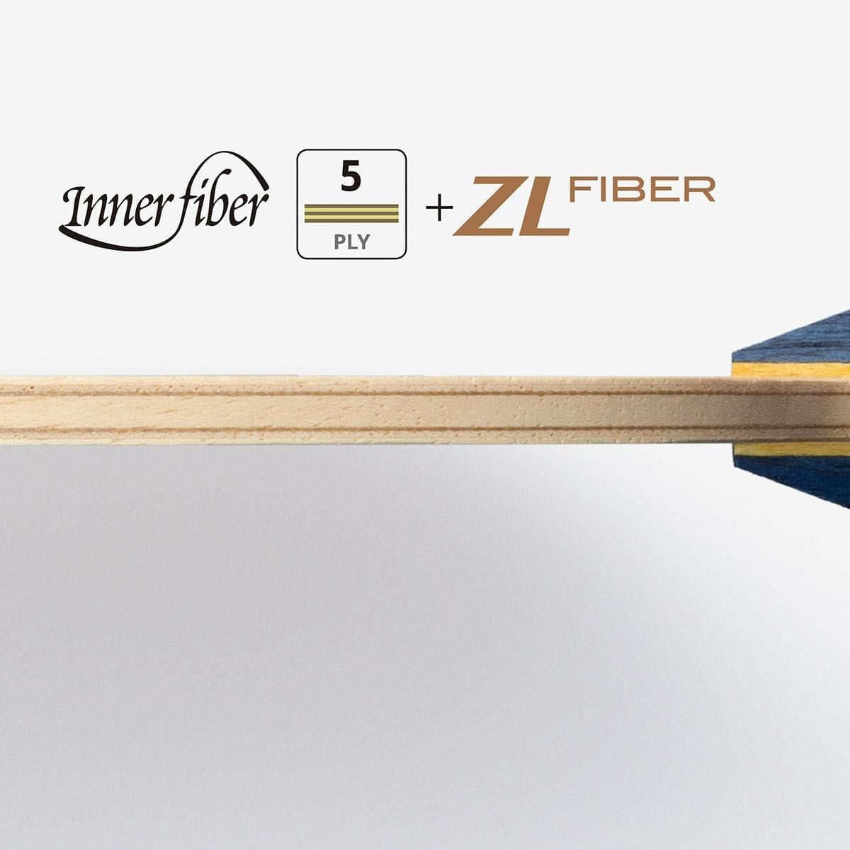 バタフライ Butterfly　インナーシールド レイヤー ZLF 卓球シェークラケット イエロー 詳細7