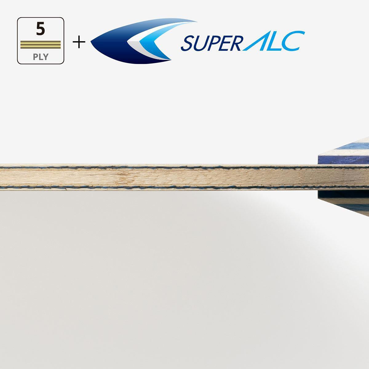 バタフライ Butterfly　ビスカリア SUPER ALC 卓球シェークラケット ネイビー 詳細7