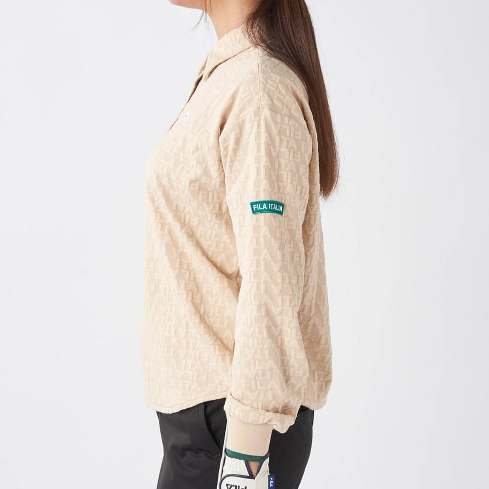 フィラ FILA　レディース 長袖 ポロシャツ 795-500　2025年モデル 詳細4