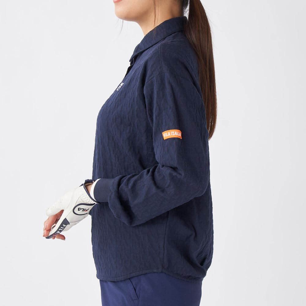 フィラ FILA　レディース 長袖 ポロシャツ 795-500　2025年モデル 詳細7