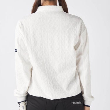 フィラ FILA　レディース 長袖 ポロシャツ 795-500　2025年モデル 詳細11