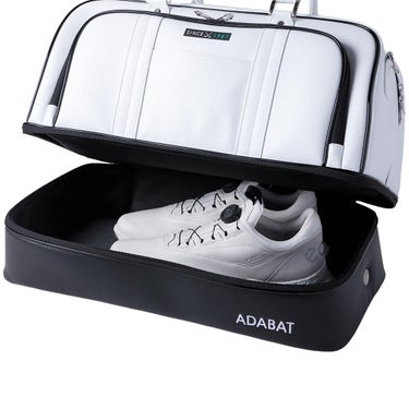 アダバット adabat　フラッグシップモデル 二層式 メンズ ボストンバッグ ABB441 WH ホワイト　2026年モデル 詳細3