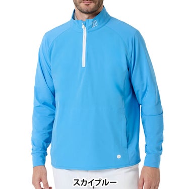 フットジョイ FootJoy　メンズ ハーフジップテック 長袖 ジャケット FJ-S26-M01　2026年モデル 詳細2