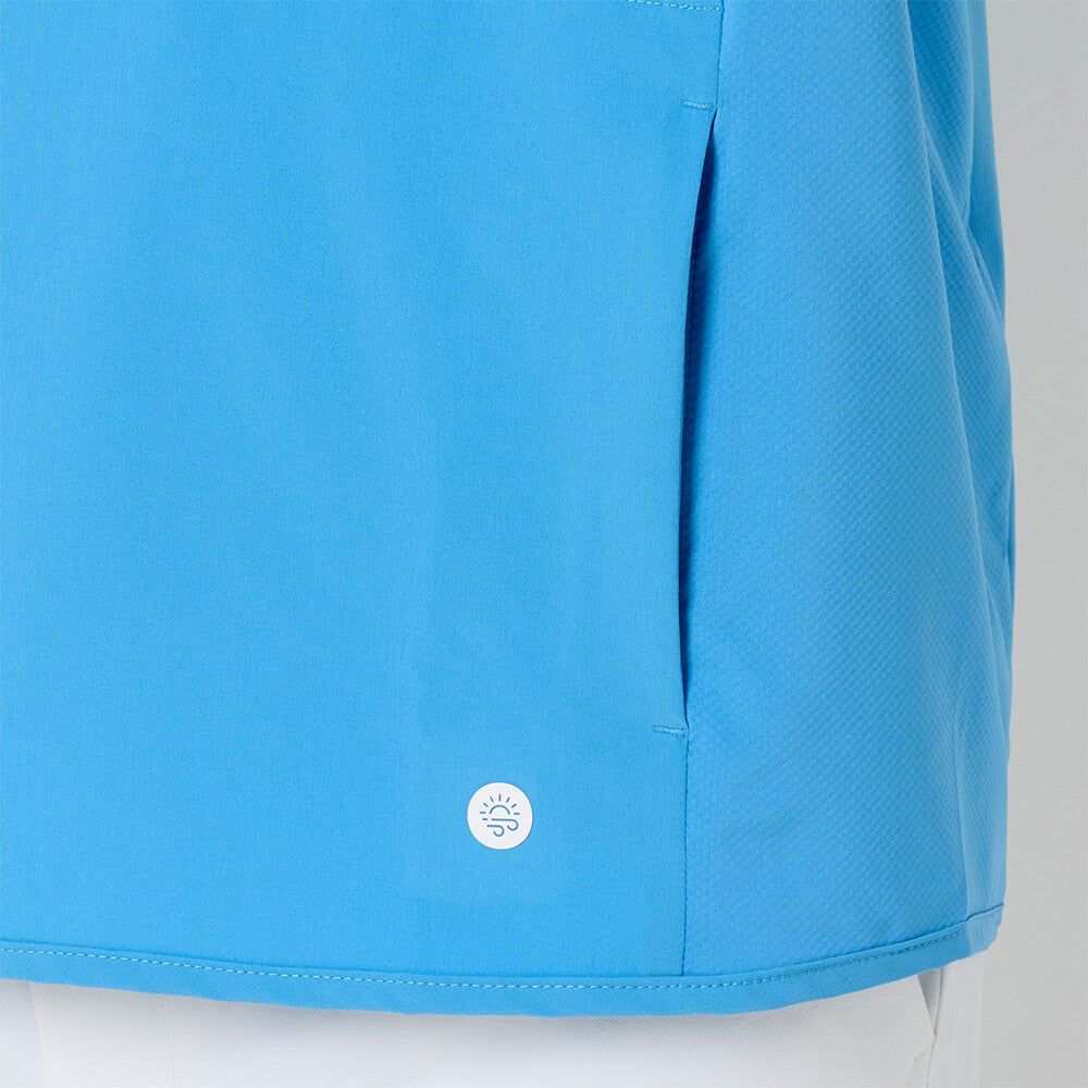 フットジョイ FootJoy　メンズ ハーフジップテック 長袖 ジャケット FJ-S26-M01　2026年モデル 裾・サイド部 ディテール