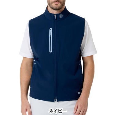 フットジョイ FootJoy　メンズ フルジップ ベスト FJ-S26-M02　2026年モデル 詳細10