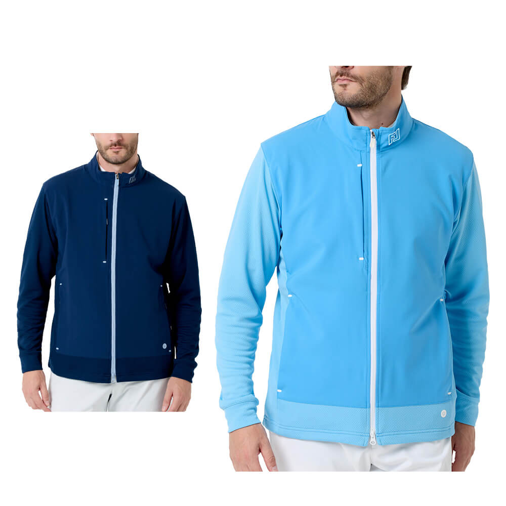 フットジョイ FootJoy　メンズ ハイブリッド フルジップ 長袖 ジャケット FJ-S26-O01　2026年モデル カラーバリエーション
