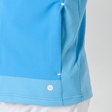 フットジョイ FootJoy　メンズ ハイブリッド フルジップ 長袖 ジャケット FJ-S26-O01　2026年モデル 裾・サイド切替部 ディテール