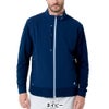 フットジョイ FootJoy　メンズ ハイブリッド フルジップ 長袖 ジャケット FJ-S26-O01　2026年モデル ネイビー 正面着用