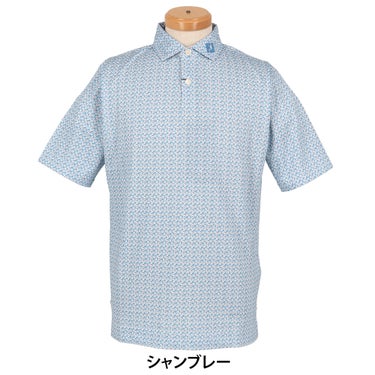 フットジョイ FootJoy　メンズ フローラルマーク ストレッチライル 半袖 ポロシャツ FJ-S26-S02　2026年モデル 詳細5