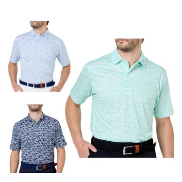 フットジョイ FootJoy　メンズ ヒデゥンパルム ストレッチライル 半袖 ポロシャツ FJ-S26-S03　2026年モデル カラーバリエーション