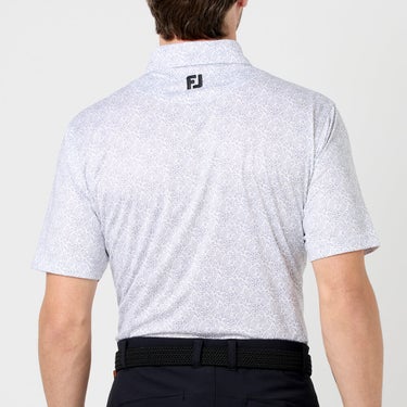 フットジョイ FootJoy　メンズ ウィングチップフローラル ストレッチライル 半袖 ポロシャツ FJ-S26-S07　2026年モデル 詳細3