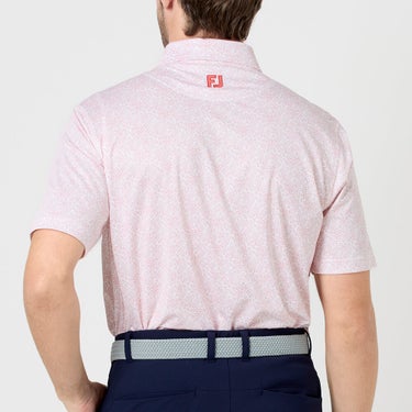 フットジョイ FootJoy　メンズ ウィングチップフローラル ストレッチライル 半袖 ポロシャツ FJ-S26-S07　2026年モデル 詳細13