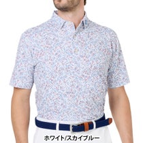フットジョイ FootJoy　メンズ ウォーターカラー ストレッチ 鹿の子 半袖 ポロシャツ FJ-S26-S08　2026年モデル カラーバリエーション