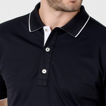 フットジョイ FootJoy　メンズ FJロゴ襟ライン ストレッチ 鹿の子 半袖 ポロシャツ FJ-S26-S09　2026年モデル 詳細4