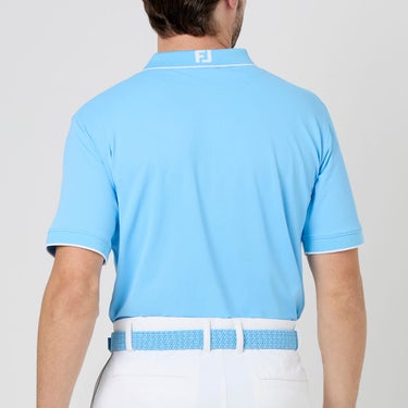 フットジョイ FootJoy　メンズ FJロゴ襟ライン ストレッチ 鹿の子 半袖 ポロシャツ FJ-S26-S09　2026年モデル 詳細8
