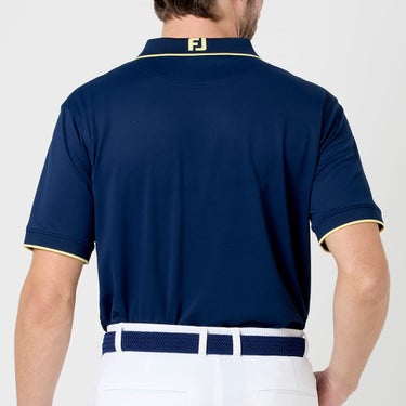 フットジョイ FootJoy　メンズ FJロゴ襟ライン ストレッチ 鹿の子 半袖 ポロシャツ FJ-S26-S09　2026年モデル 詳細12