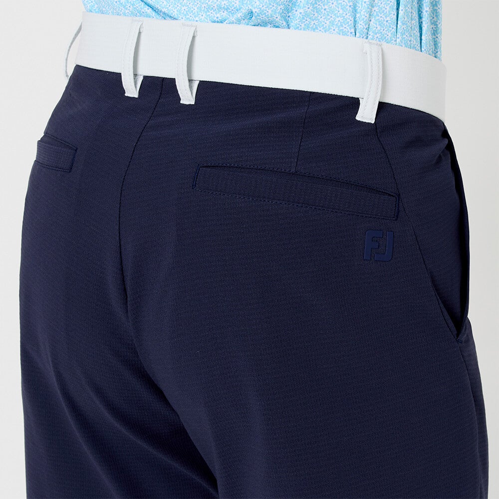 フットジョイ FootJoy　メンズ ハイブリッド 4way ストレッチ クーリング ショートパンツ FJ-S26-P07　2026年モデル 後腰・ポケット部 ディテール
