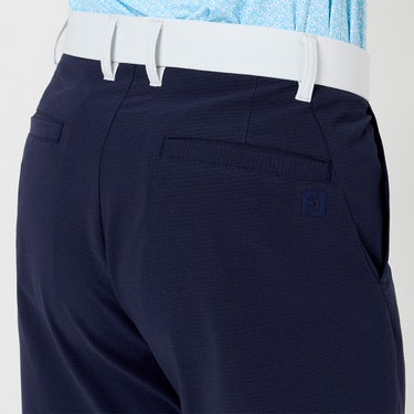 フットジョイ FootJoy　メンズ ハイブリッド 4way ストレッチ クーリング ショートパンツ FJ-S26-P07　2026年モデル 後腰・ポケット部 ディテール