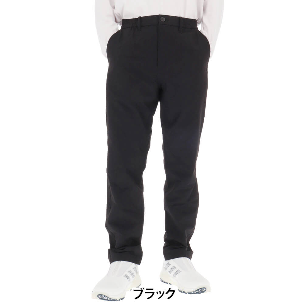 セントアンドリュース St ANDREWS　メンズ ロングパンツ 042-6231951　2026年モデル ブラック 正面着用