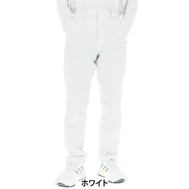 セントアンドリュース St ANDREWS　メンズ ロングパンツ 042-6231951　2026年モデル ホワイト 正面着用