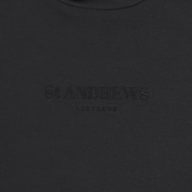 セントアンドリュース St ANDREWS　レディース ベア天竺 長袖 ハイネックシャツ 043-6266952　2026年モデル 胸ロゴ・生地 ディテール