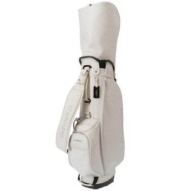 セントアンドリュース St ANDREWS　スタンド式 キャディバッグ 042-7980801 020 グレー　2026年モデル 反対側 全体