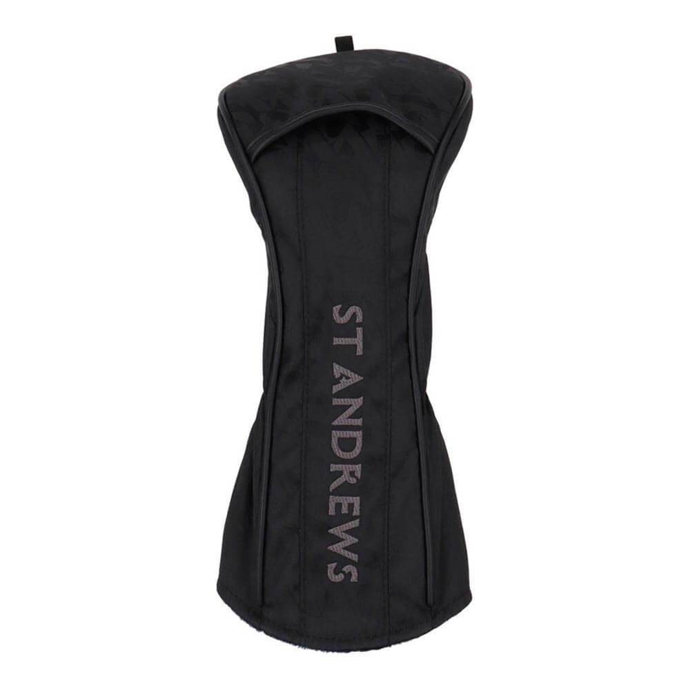 セントアンドリュース St ANDREWS　ドライバー用 ヘッドカバー 042-7984802 010 ブラック　2026年モデル ブラック