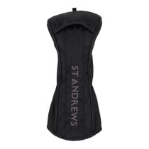 セントアンドリュース St ANDREWS ドライバー用 ヘッドカバー 042-7984802 010 ブラック 2026年モデル ブラック
