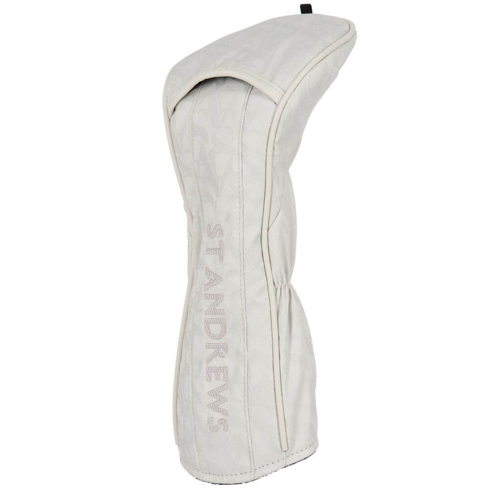 セントアンドリュース St ANDREWS　ドライバー用 ヘッドカバー 042-7984802 020 グレー　2026年モデル ドライバー用ヘッドカバー 正面・側面