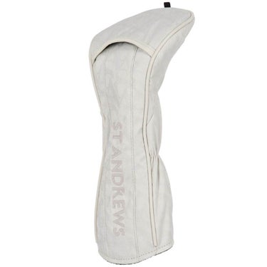 セントアンドリュース St ANDREWS　ドライバー用 ヘッドカバー 042-7984802 020 グレー　2026年モデル ドライバー用ヘッドカバー 正面・側面