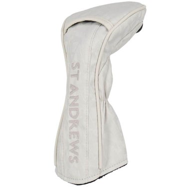 セントアンドリュース St ANDREWS　フェアウェイウッド用 ヘッドカバー 042-7984803 020 グレー　2026年モデル フェアウェイウッド用ヘッドカバー 正面・側面