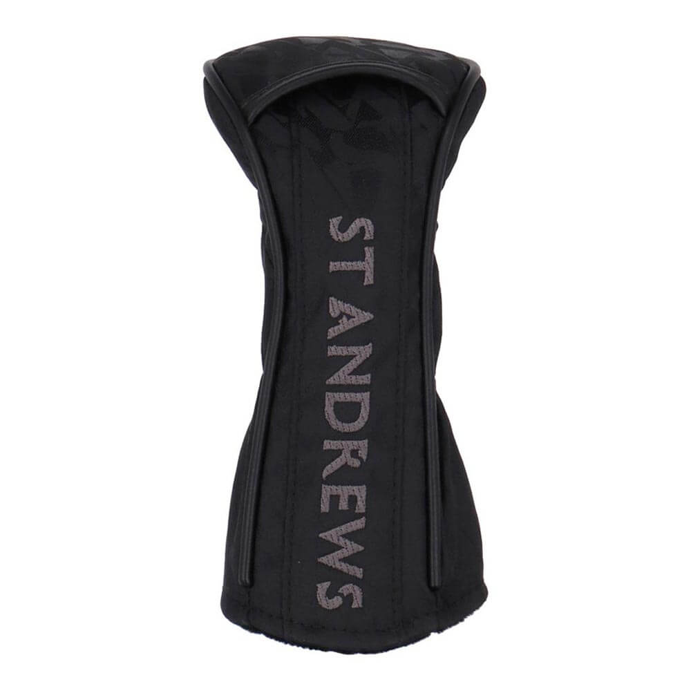 セントアンドリュース St ANDREWS　ユーティリティ用 ヘッドカバー 042-7984804 010 ブラック　2026年モデル ブラック