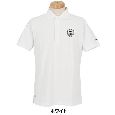パーリーゲイツ PEARLY GATES　メンズ ソルケア36Gブロックインレー 半袖 ポロシャツ 053-6260818　2026年モデル 詳細2