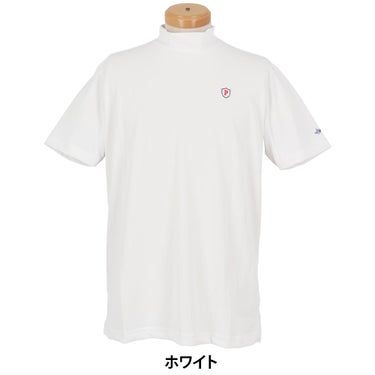 パーリーゲイツ PEARLY GATES　メンズ ソルケア45Gカノコ 半袖 モックネックシャツ 053-6267802　2026年モデル 詳細5